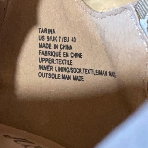 NEW JUSTFAB faux suede gladiator shoes - Picture 9 of 11